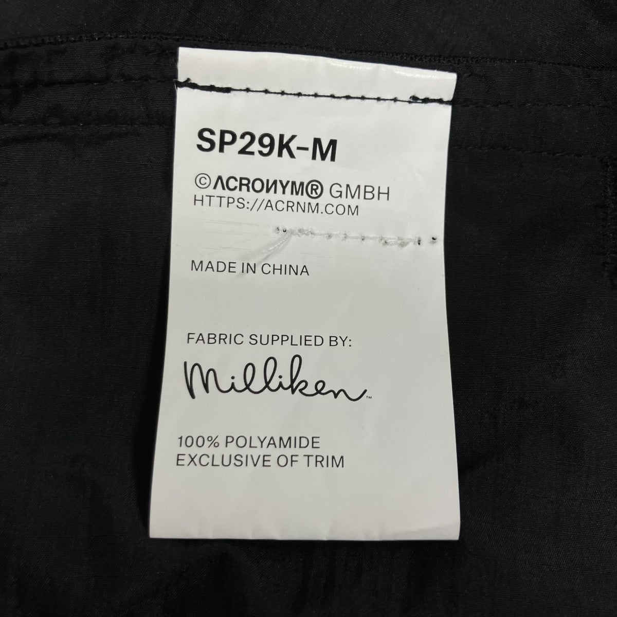 ACRONYM ナイロンカーゴショートパンツ 古着・中古-6枚目のアイテム画像