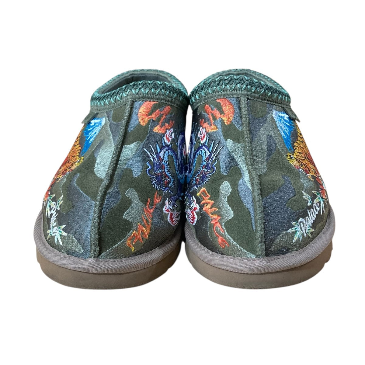 ｢Tasman Slipper Burnt Camo ?Olive”｣刺しゅうスリッパ1172070