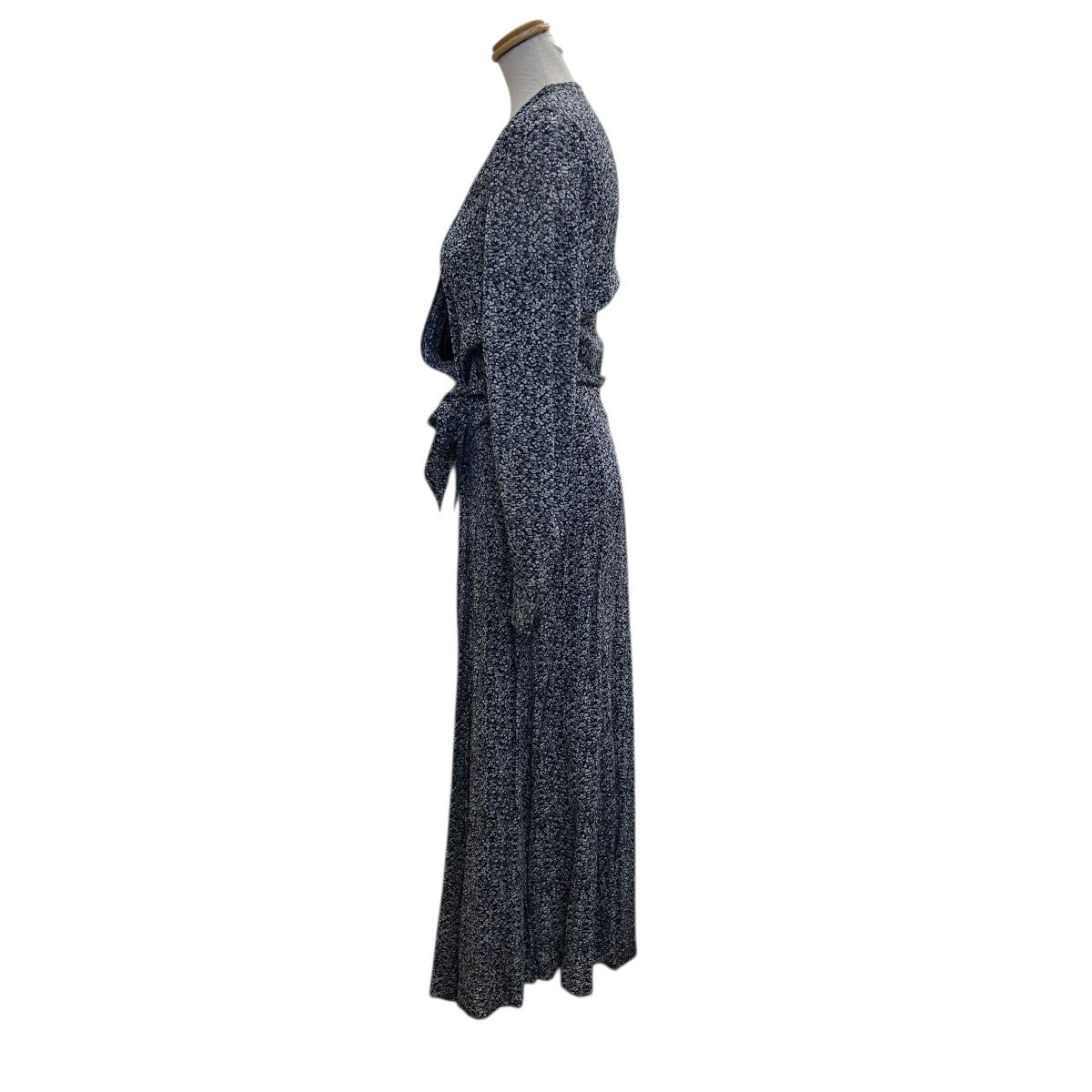 Ganni 花柄カシュクールワンピース 古着・中古-3枚目のアイテム画像