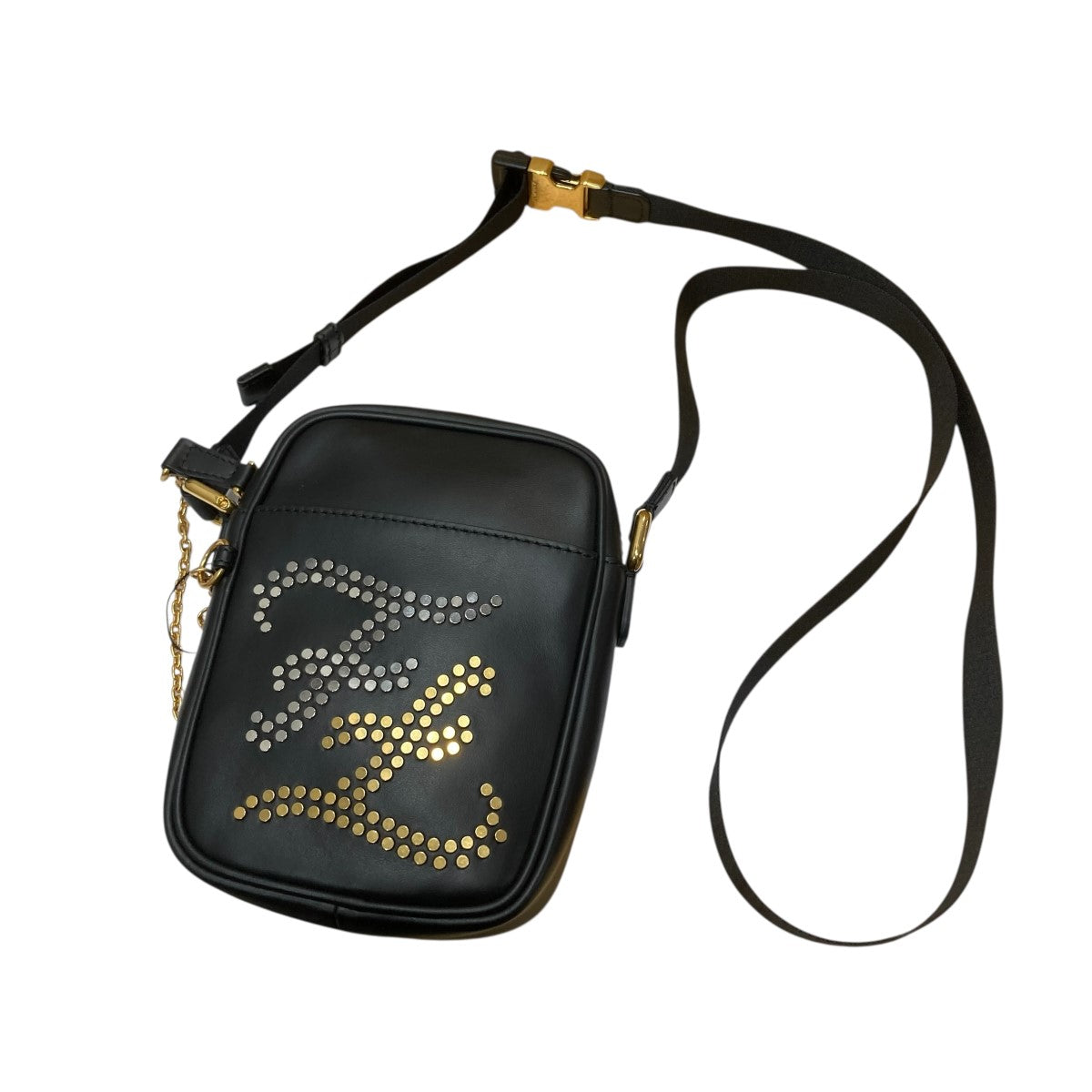 FENDI スタッズショルダーバッグ 古着・中古-1枚目のアイテム画像