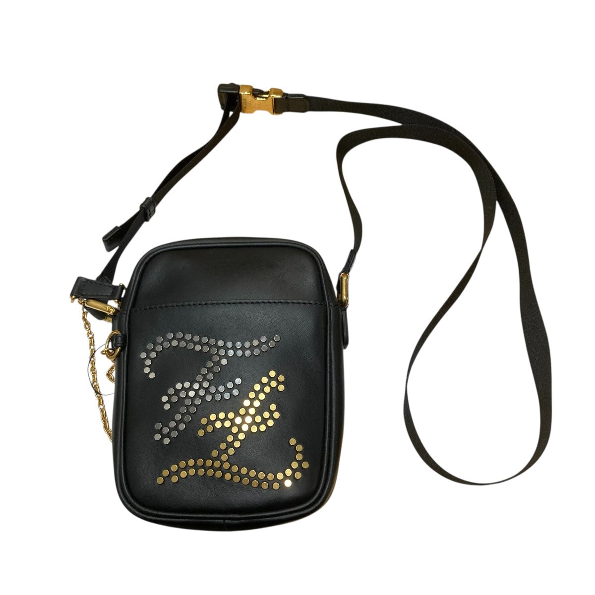 FENDI スタッズショルダーバッグ 古着・中古-2枚目のアイテム画像