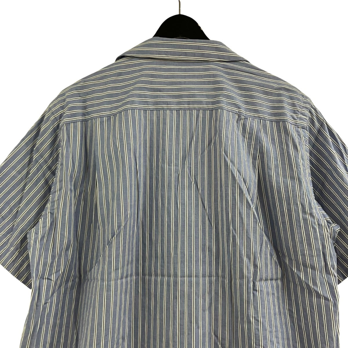 sacai(サカイ) オープンカラーストライプシャツ SCM-217 スカイブルー