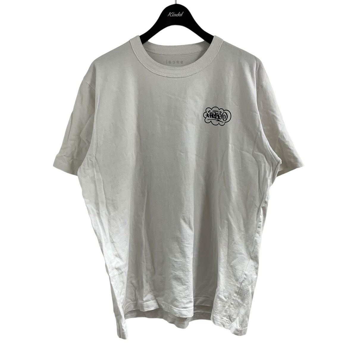 sacai ロゴプリントTシャツ 古着・中古-1枚目のアイテム画像
