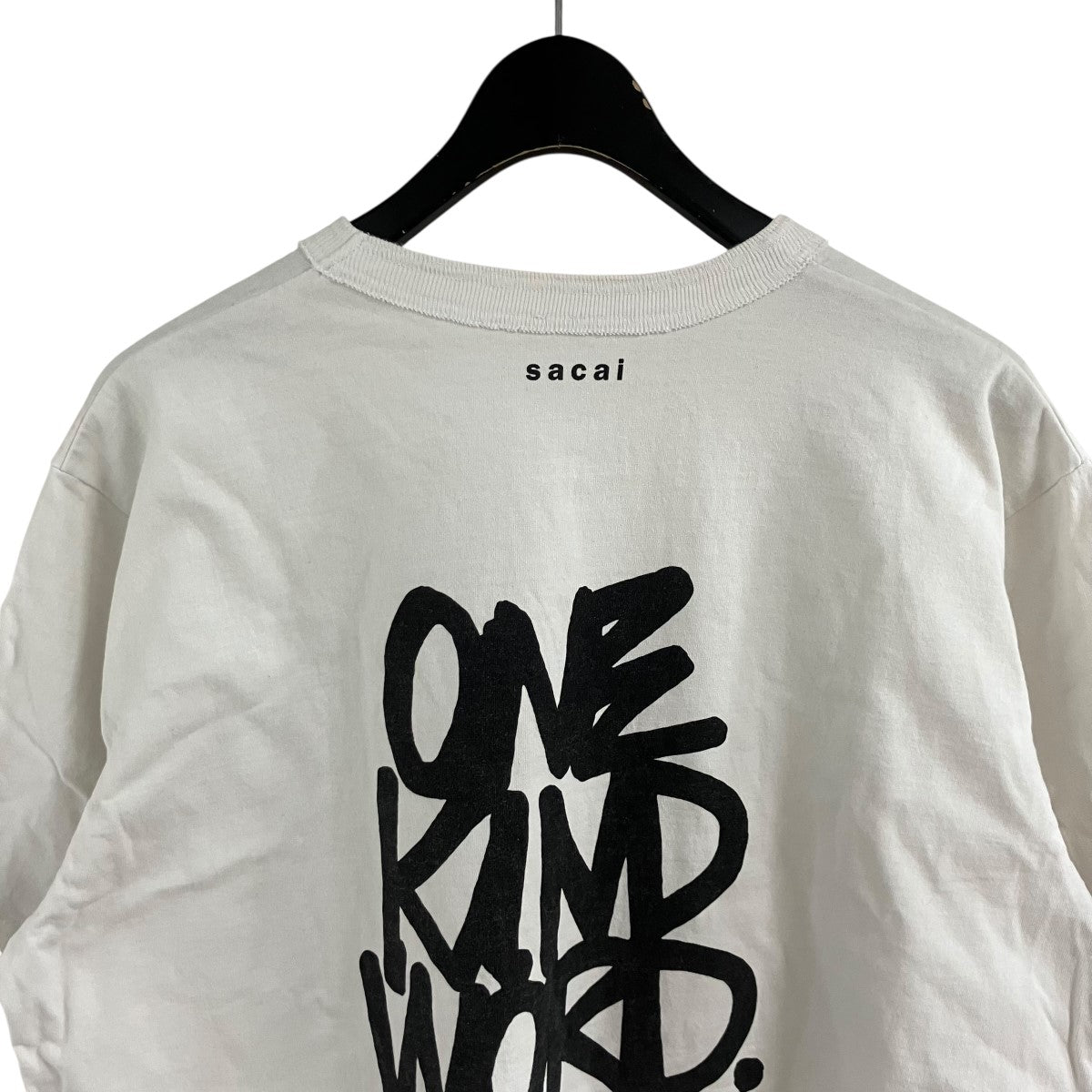 sacai ロゴプリントTシャツ 古着・中古-5枚目のアイテム画像