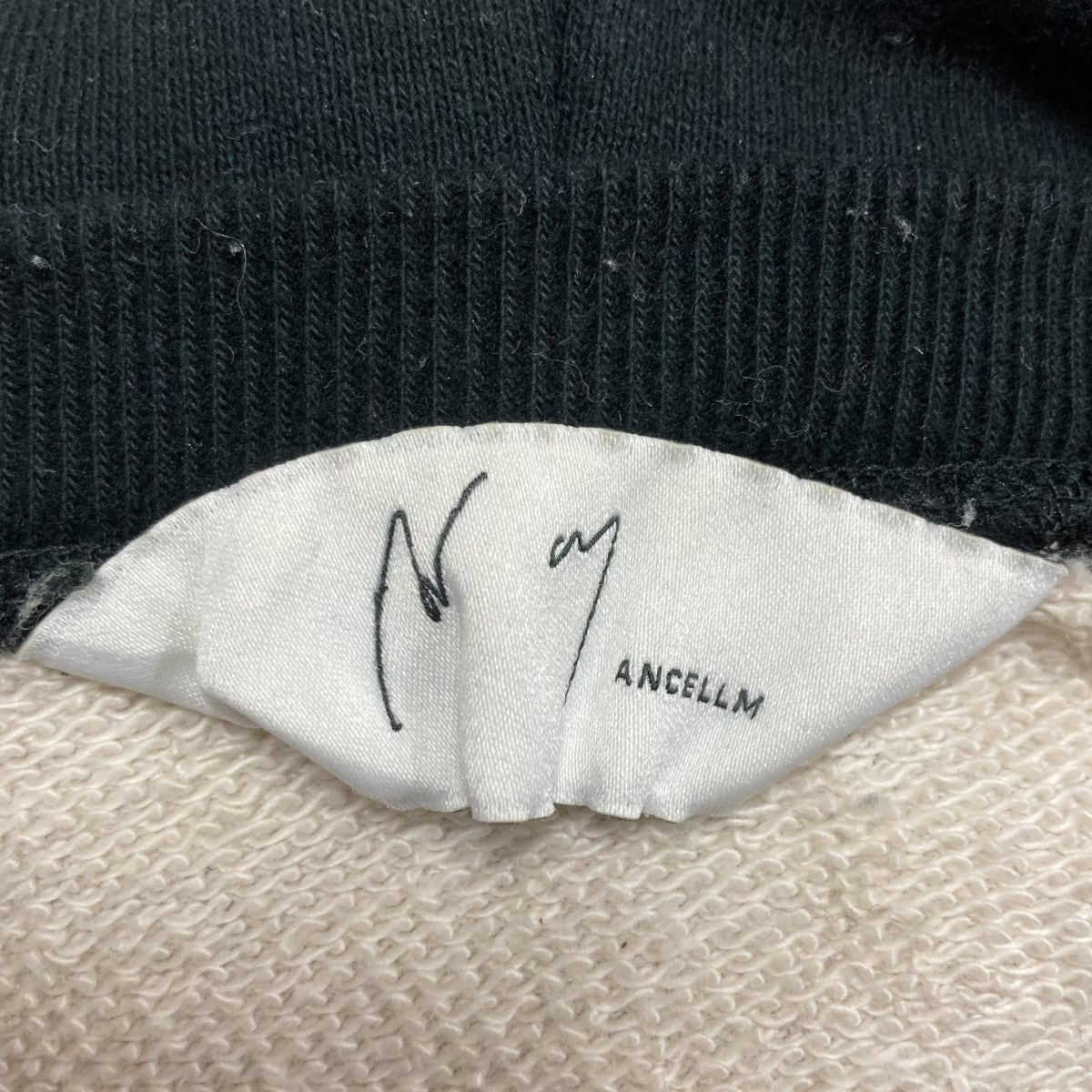 ANCELLM ダメージ加工パーカー 古着・中古-5枚目のアイテム画像