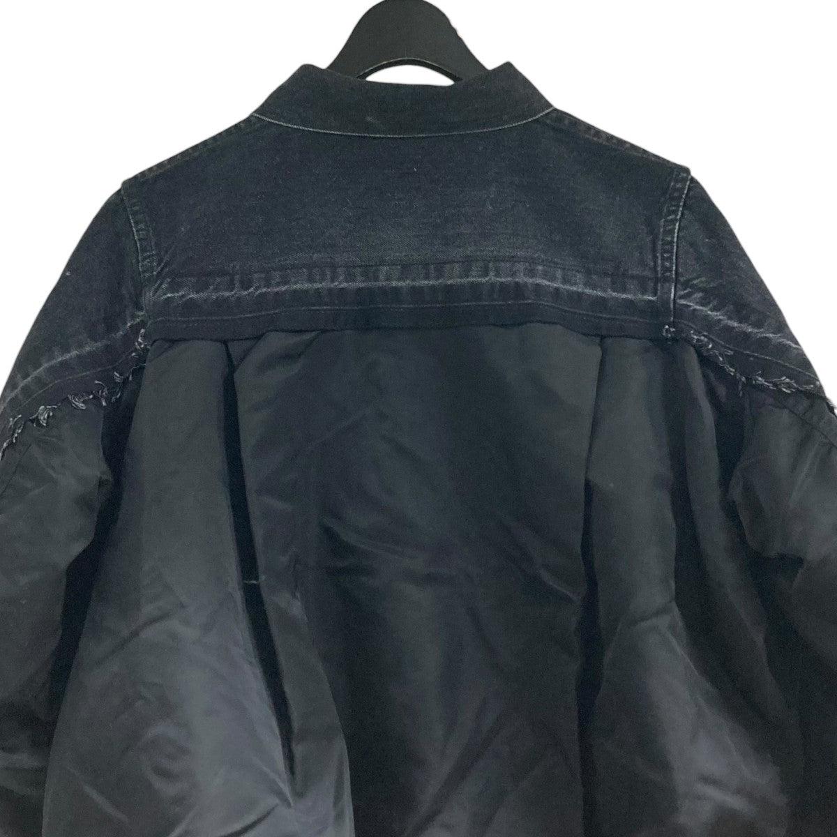 ジャケット・アウター Sacai Denim x Nylon Twill Jacket sacai】Denim x Nylon Twill Jacketサイズ1【M】 sacai Denim x Nylon