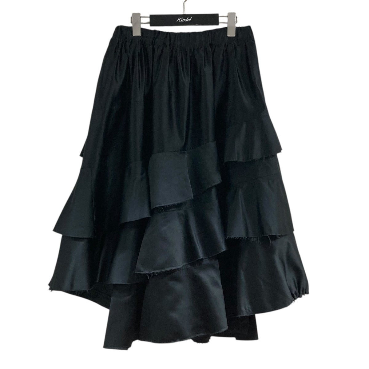 BLACK COMME des GARCONS フリルスカート1N-S002 古着・中古-1枚目のアイテム画像
