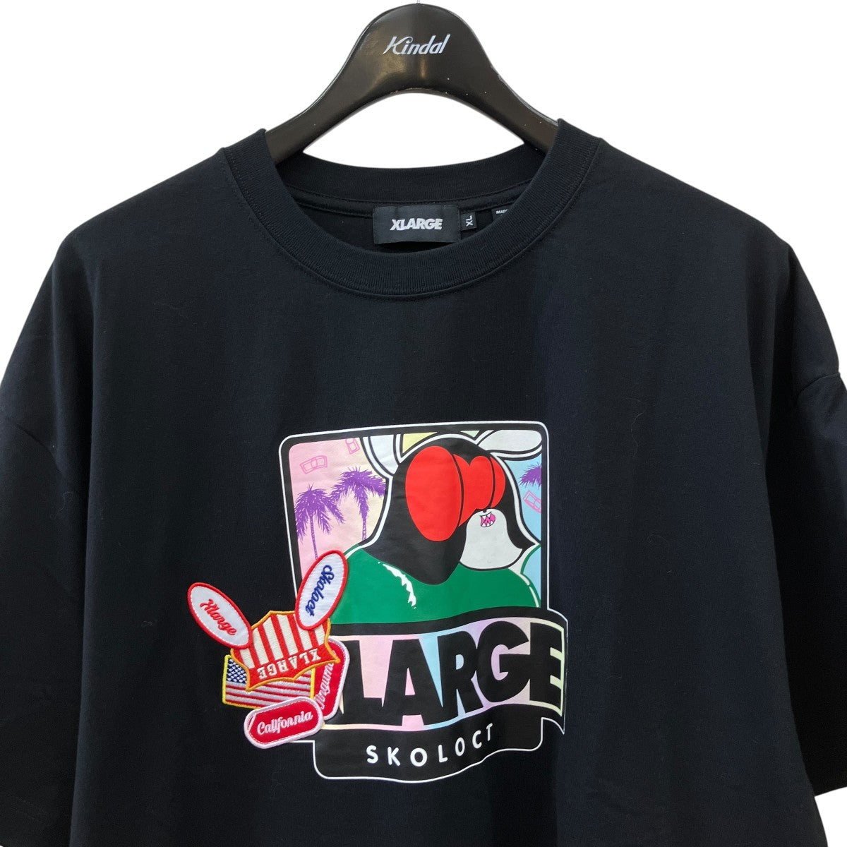 X-LARGE プリントTシャツ 古着・中古-3枚目のアイテム画像