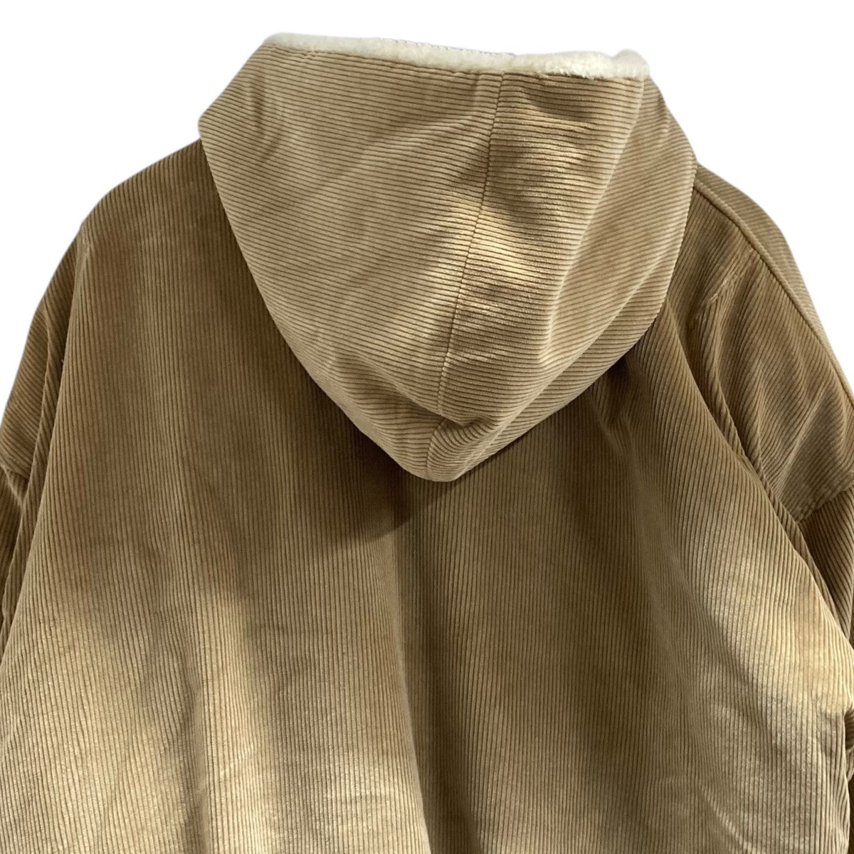 FEAR OF GOD コーデュロイフーデッドボアジャケット5C-17-CAHD-TAN 古着・中古-4枚目のアイテム画像