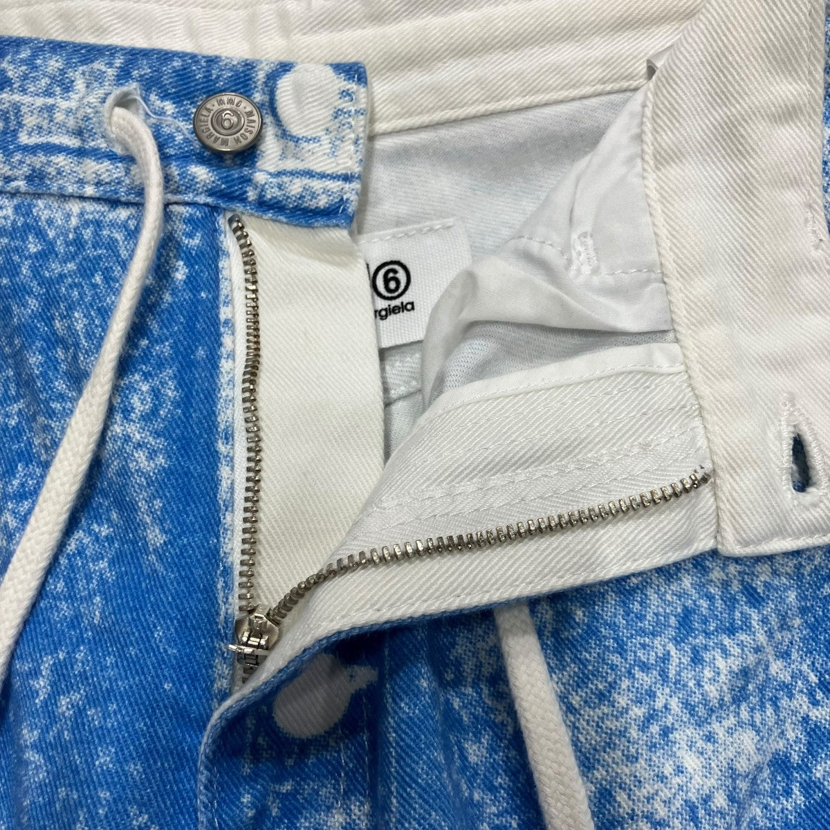 トロンプイユワイドパンツ