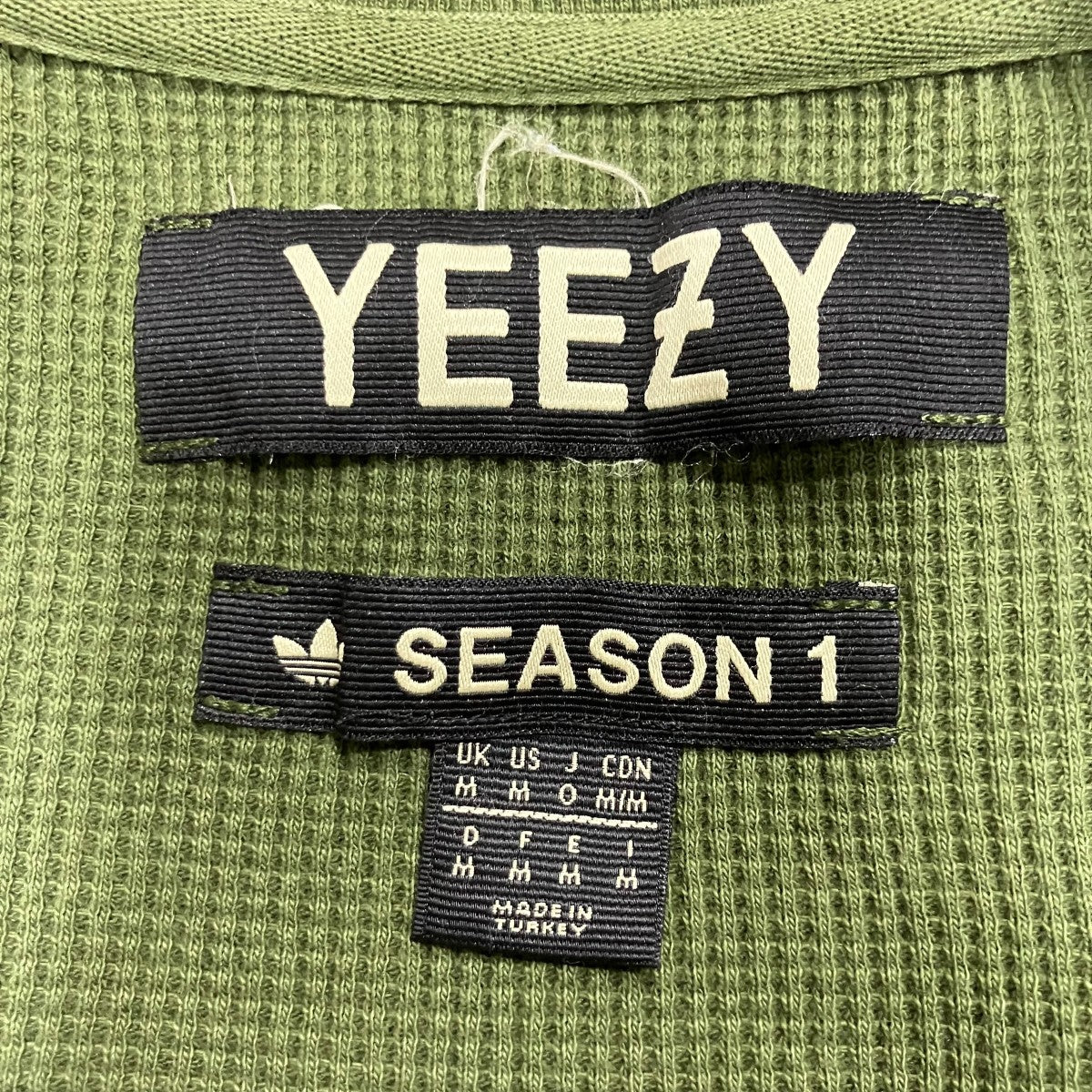 YEEZY SEASON1 鹿の子ロングスリーブカットソー 古着・中古-5枚目のアイテム画像