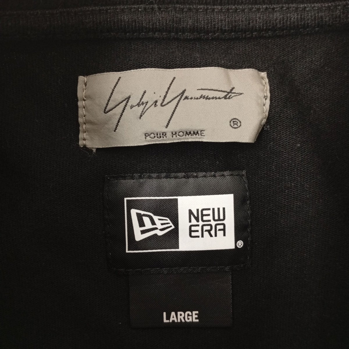 Yohji Yamamoto pour homme×New Era 半袖TシャツHK-T15-074 古着・中古-3枚目のアイテム画像