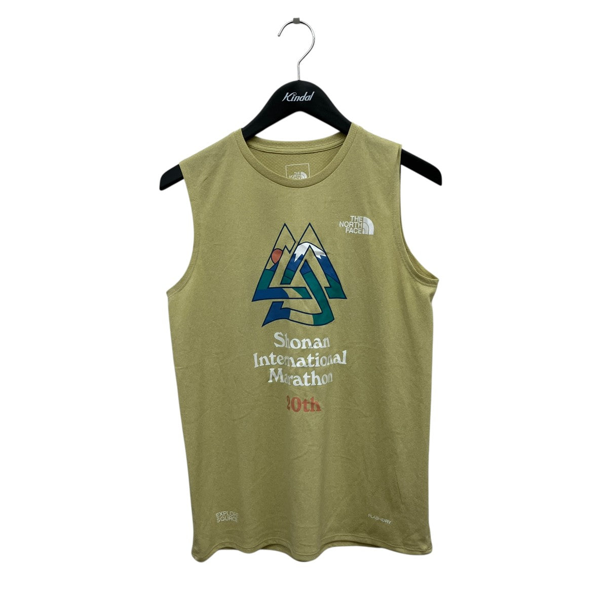 THE NORTH FACE 湘南国際マラソン2025 ノースリーブタンクトップNTW252SIM 古着・中古-1枚目のアイテム画像