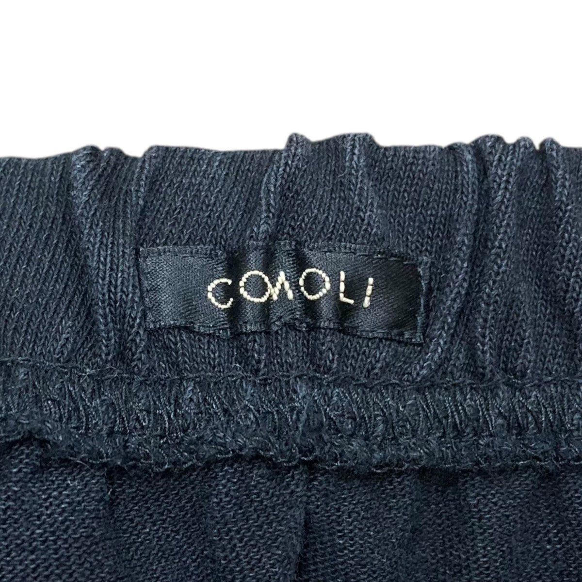 COMOLI(コモリ) コットンジャージ ニータックパンツドローコードパンツ
