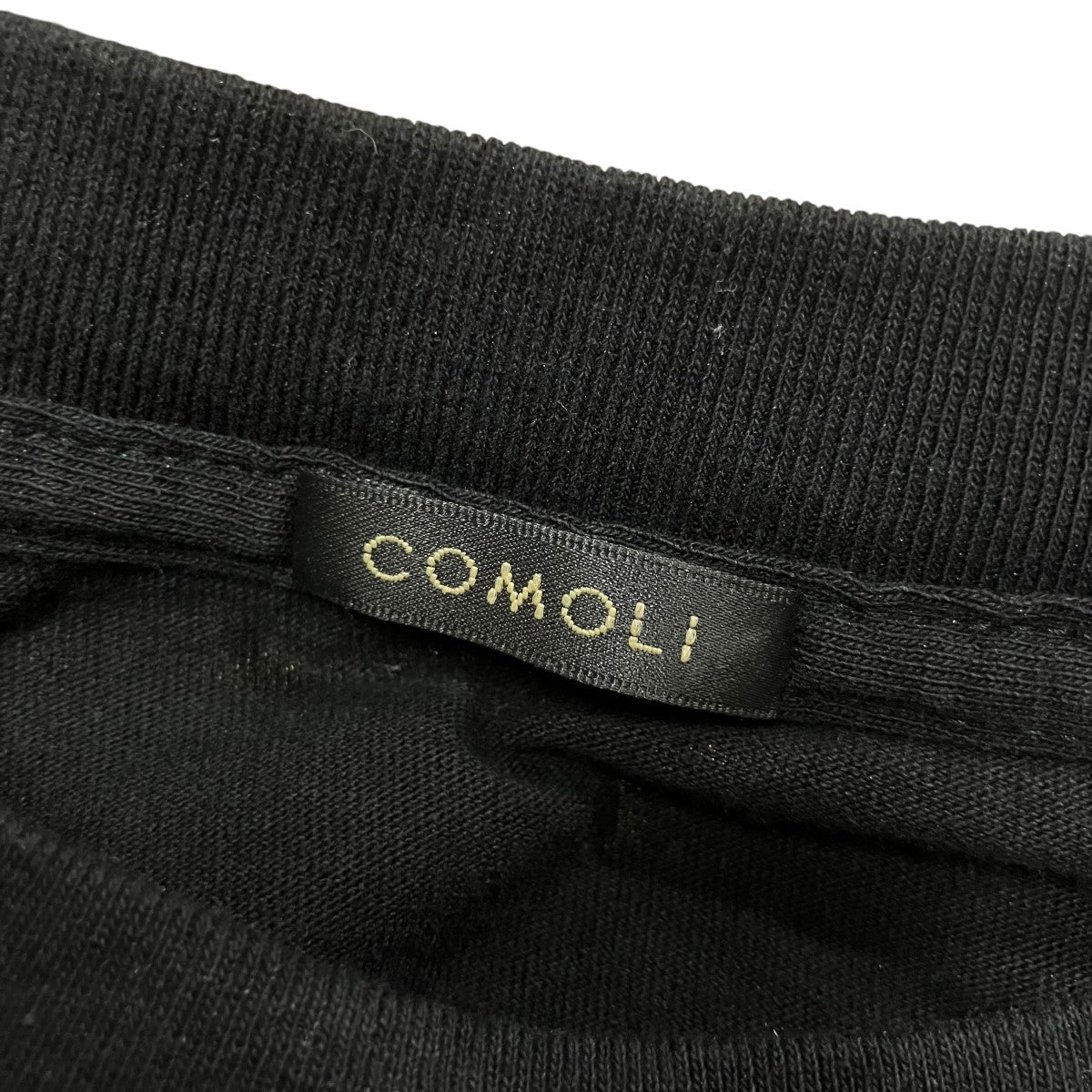 COMOLI コットンジャージ 半袖Tシャツ 古着・中古-5枚目のアイテム画像