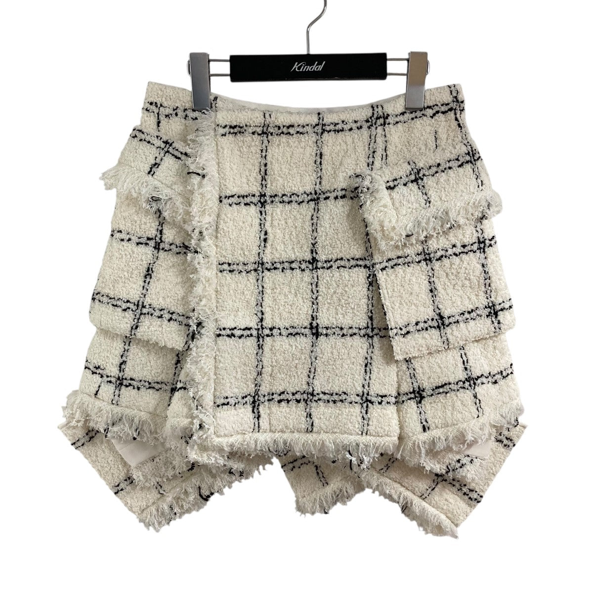 sacai ツイードスカート 古着・中古-1枚目のアイテム画像