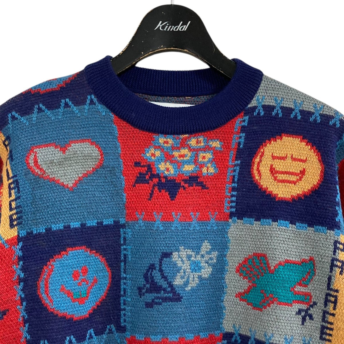 総柄ニットセーター｢LOVE DOVE KNIT｣