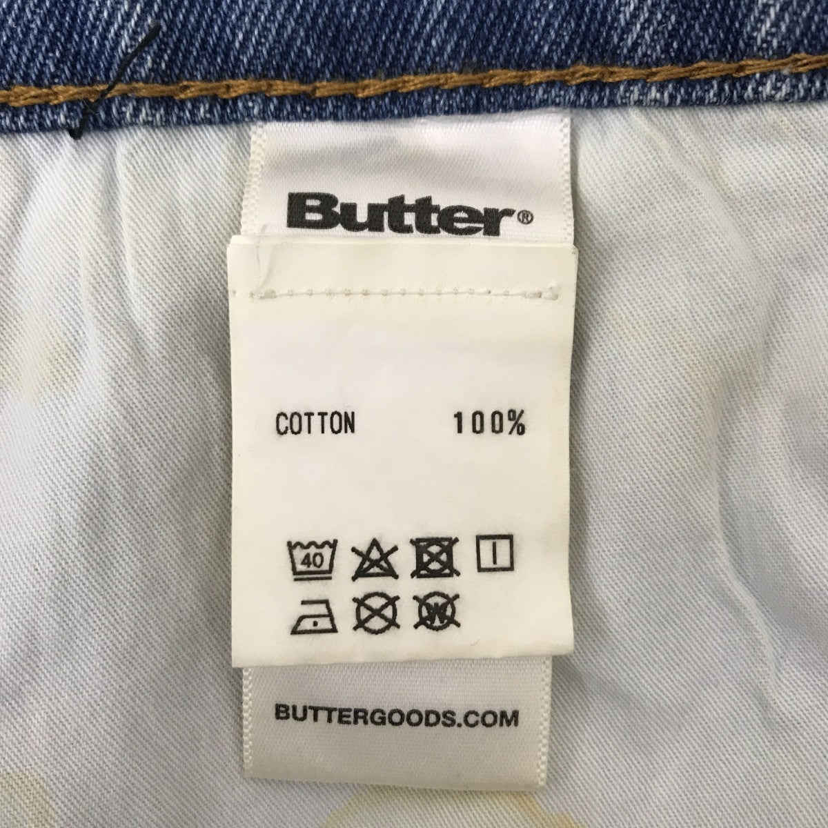 Butter デニムパンツ 古着・中古-5枚目のアイテム画像