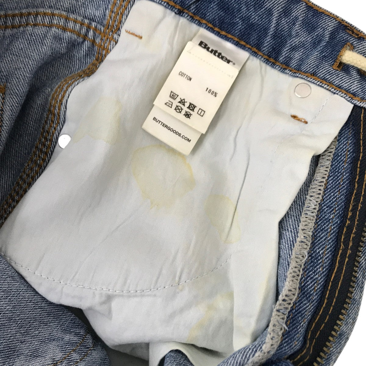Butter デニムパンツ 古着・中古-6枚目のアイテム画像