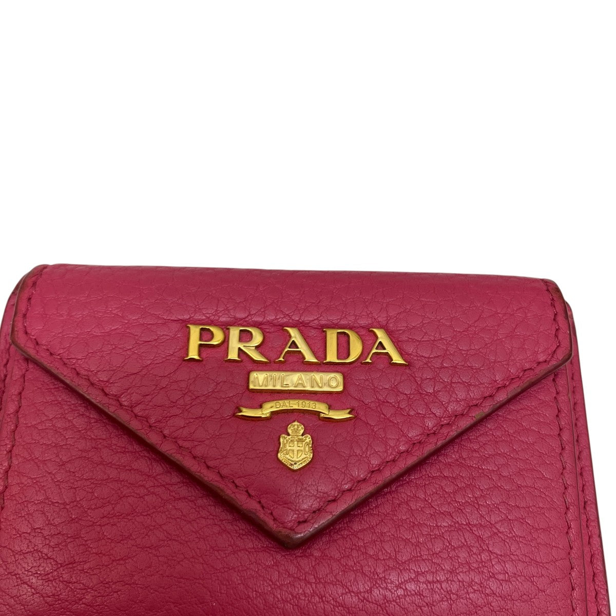 PRADA(プラダ) コンパクトウォレット ピンク｜【公式】カインドオル