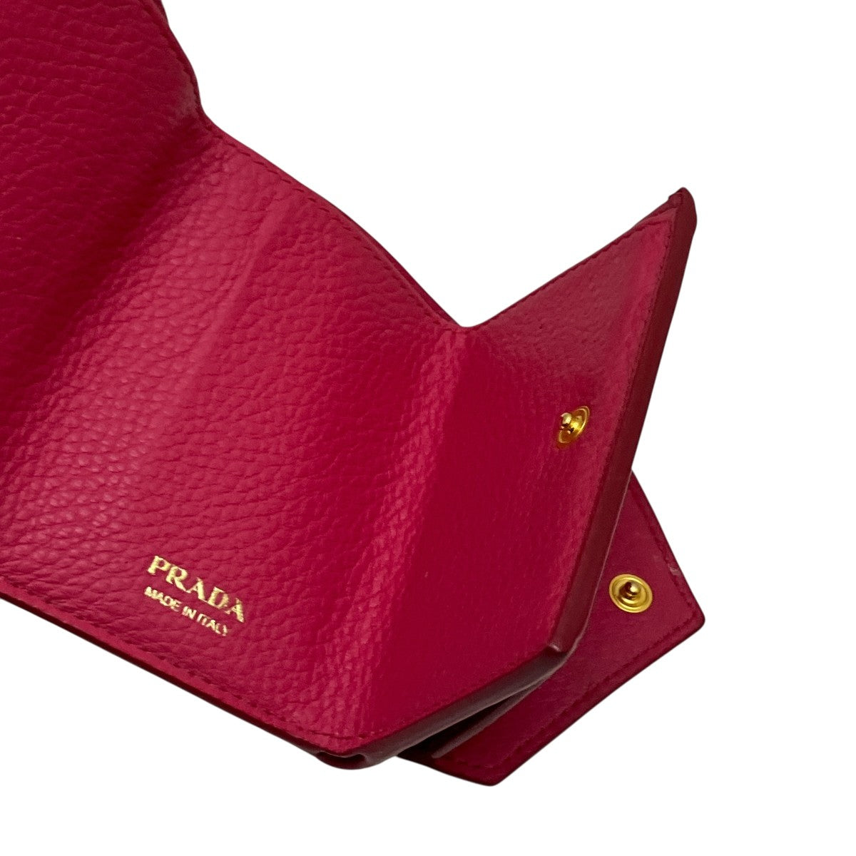 PRADA(プラダ) コンパクトウォレット ピンク｜【公式】カインドオル