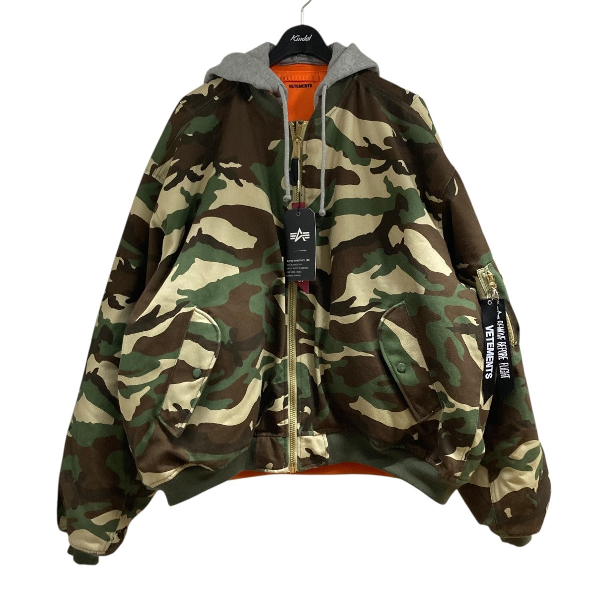 リバーシブルMA-11ジャケットUA53JA900