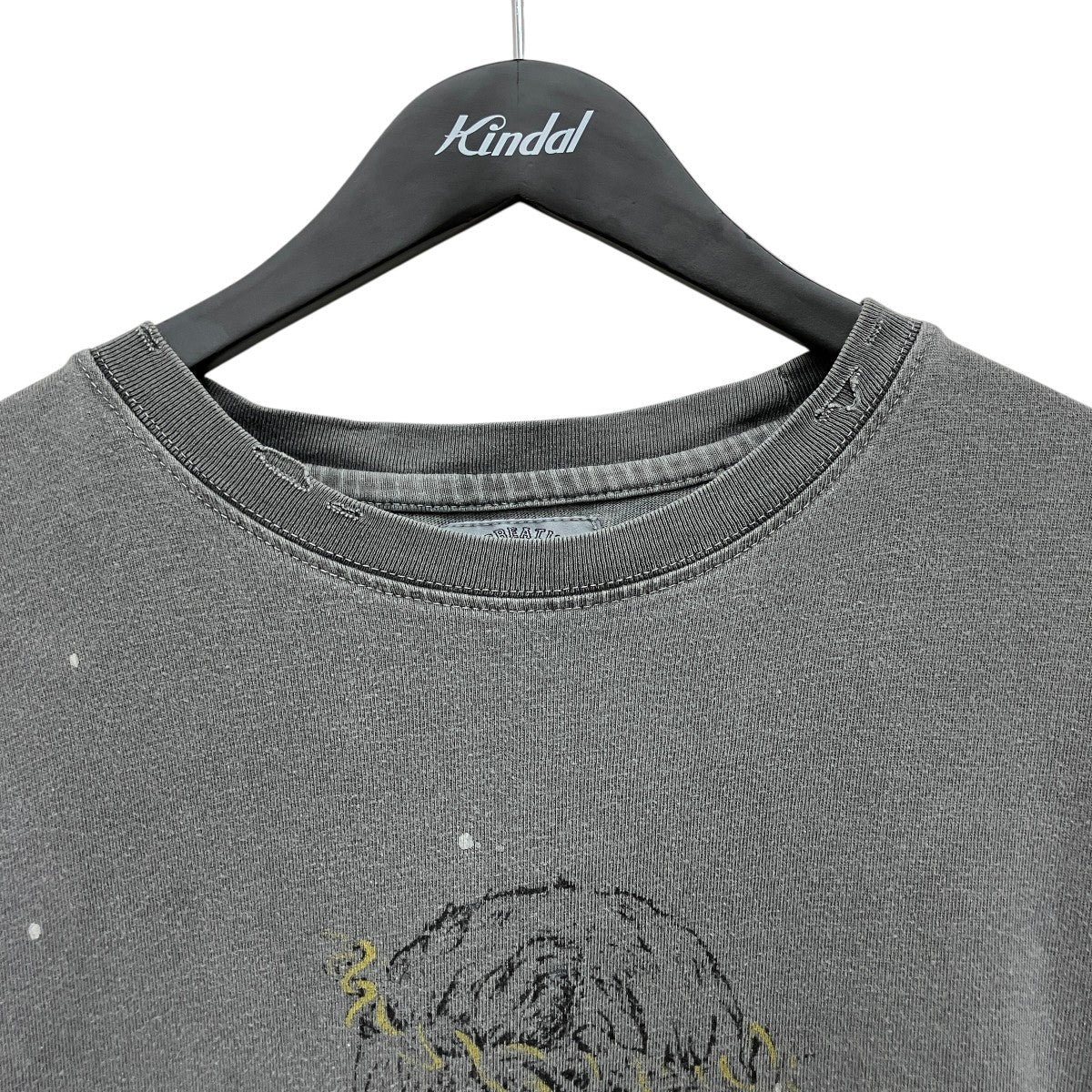 SOMEIT(サミット) ヴィンテージ加工Tシャツ グレー サイズ M｜【公式