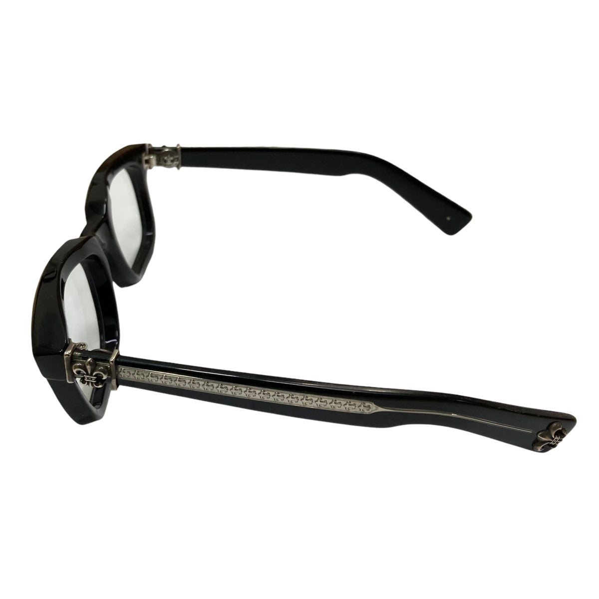 CHROME HEARTS(クロムハーツ) 眼鏡 ブラック サイズ 53□20-143