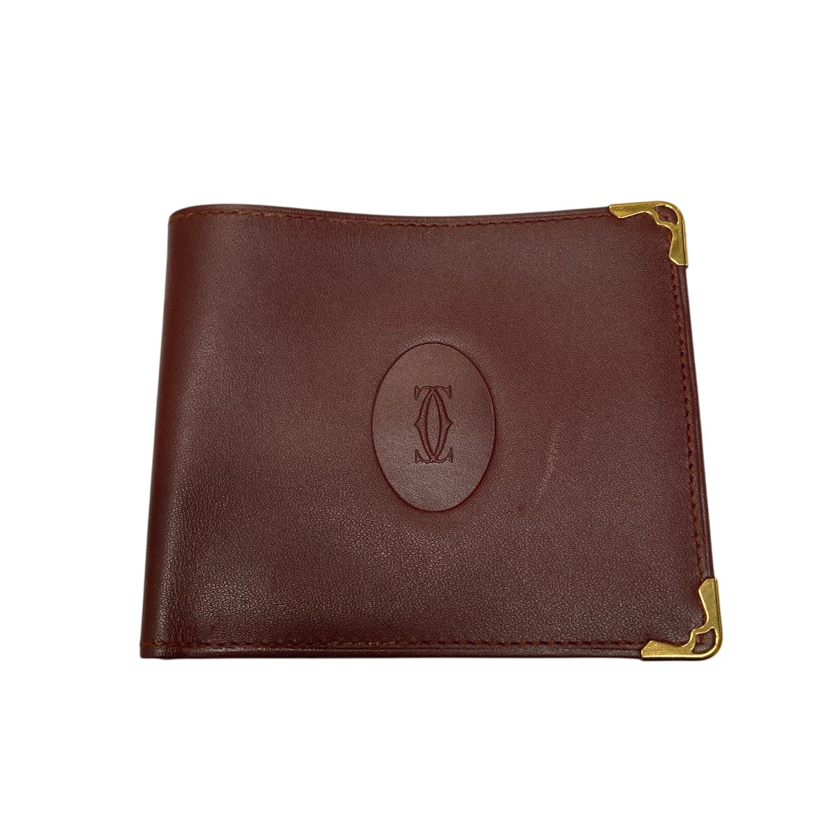 Cartier(カルティエ) 二つ折り財布 コンパクトウォレット 札入れ バー