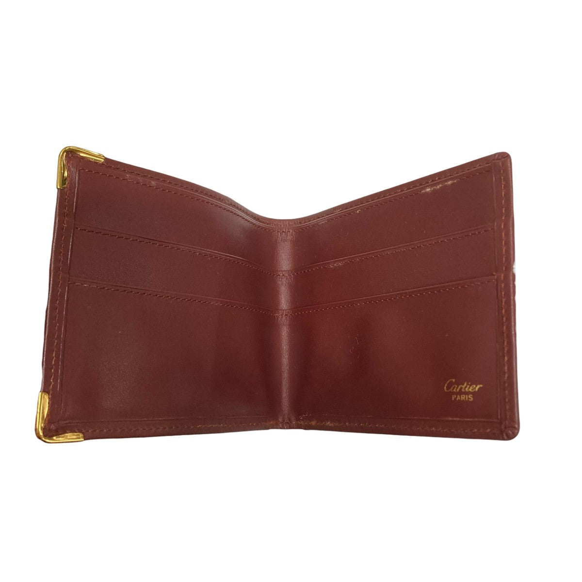 Cartier(カルティエ) 二つ折り財布 コンパクトウォレット 札入れ バー