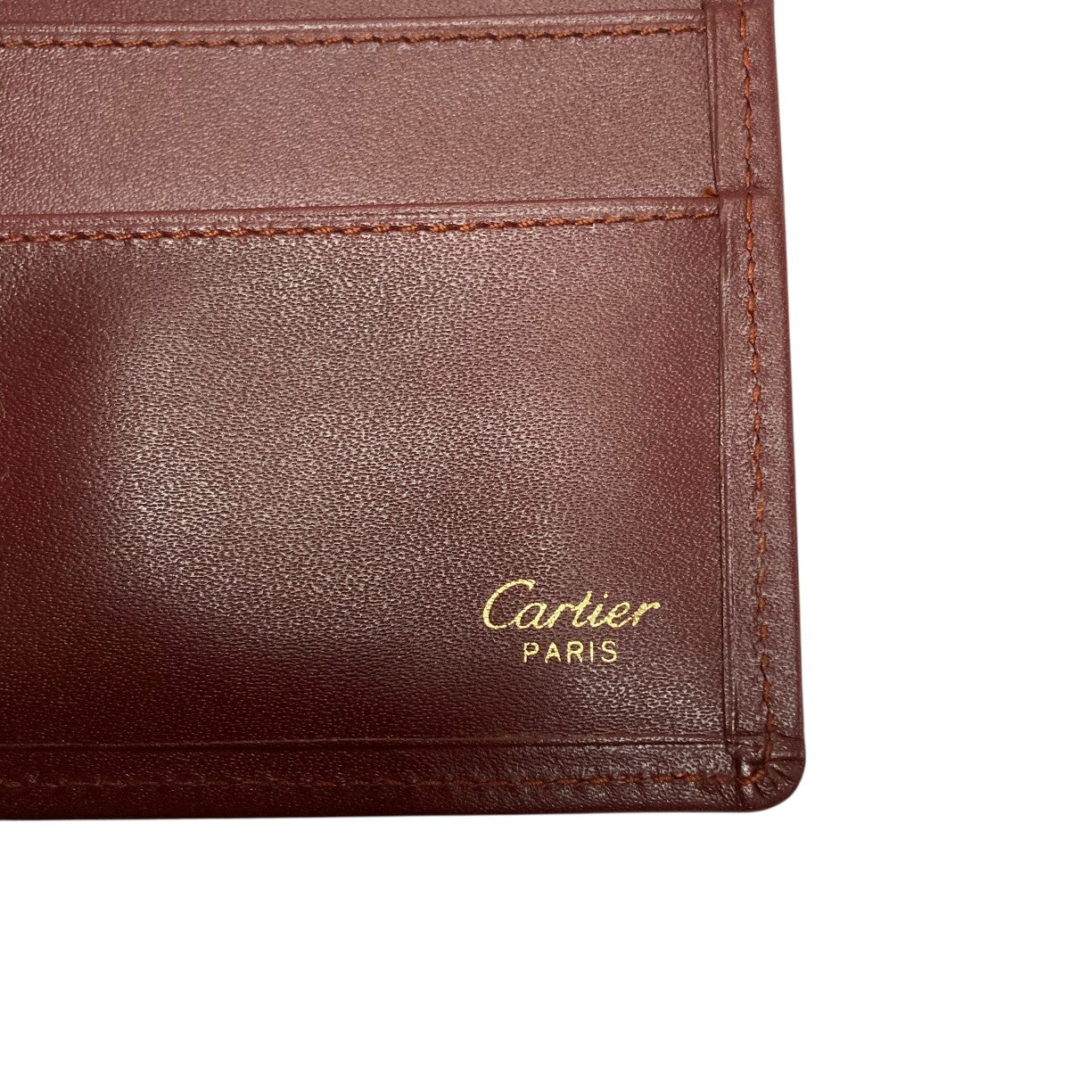 Cartier(カルティエ) 二つ折り財布 コンパクトウォレット 札入れ バー