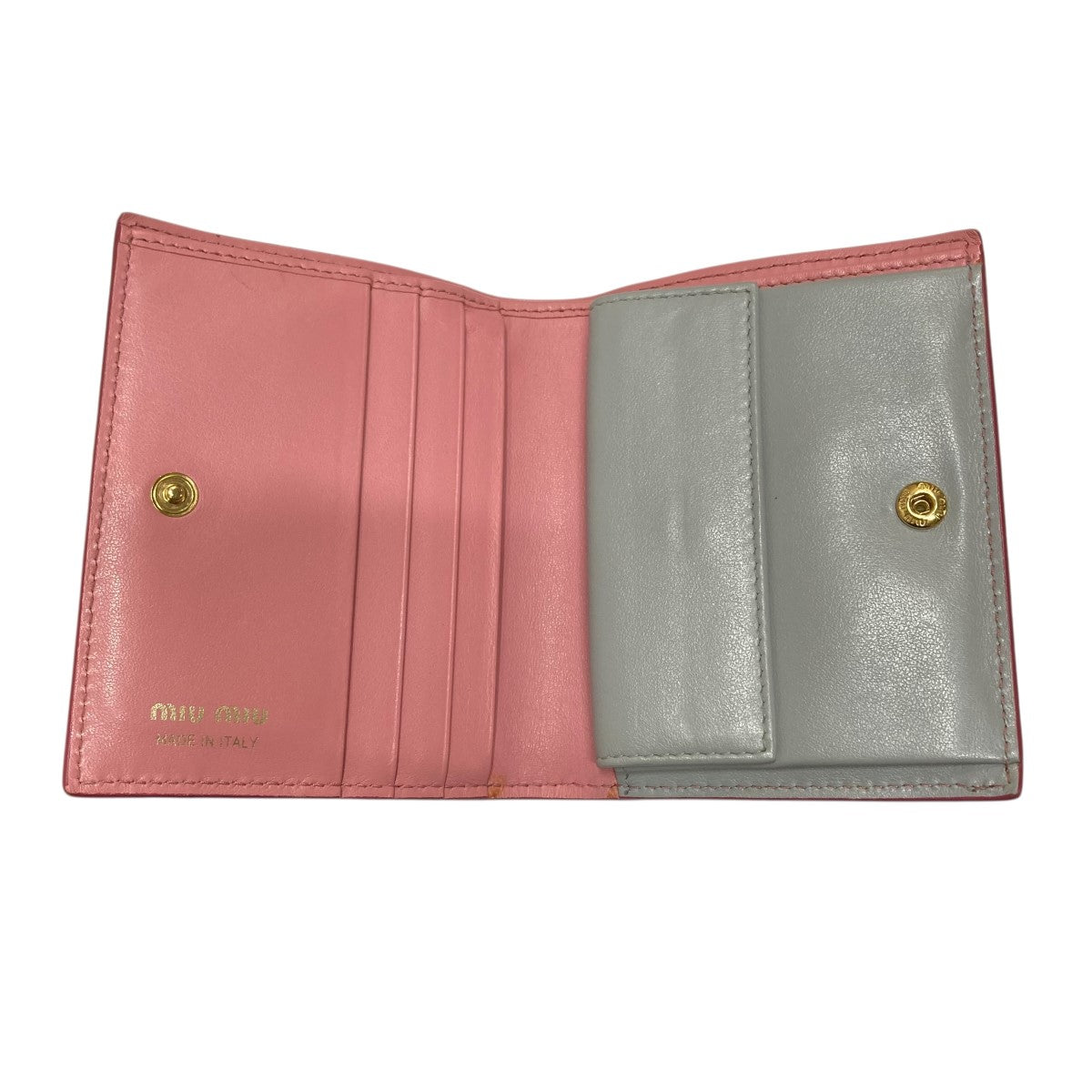 リボンコンパクトウォレット 二つ折り財布