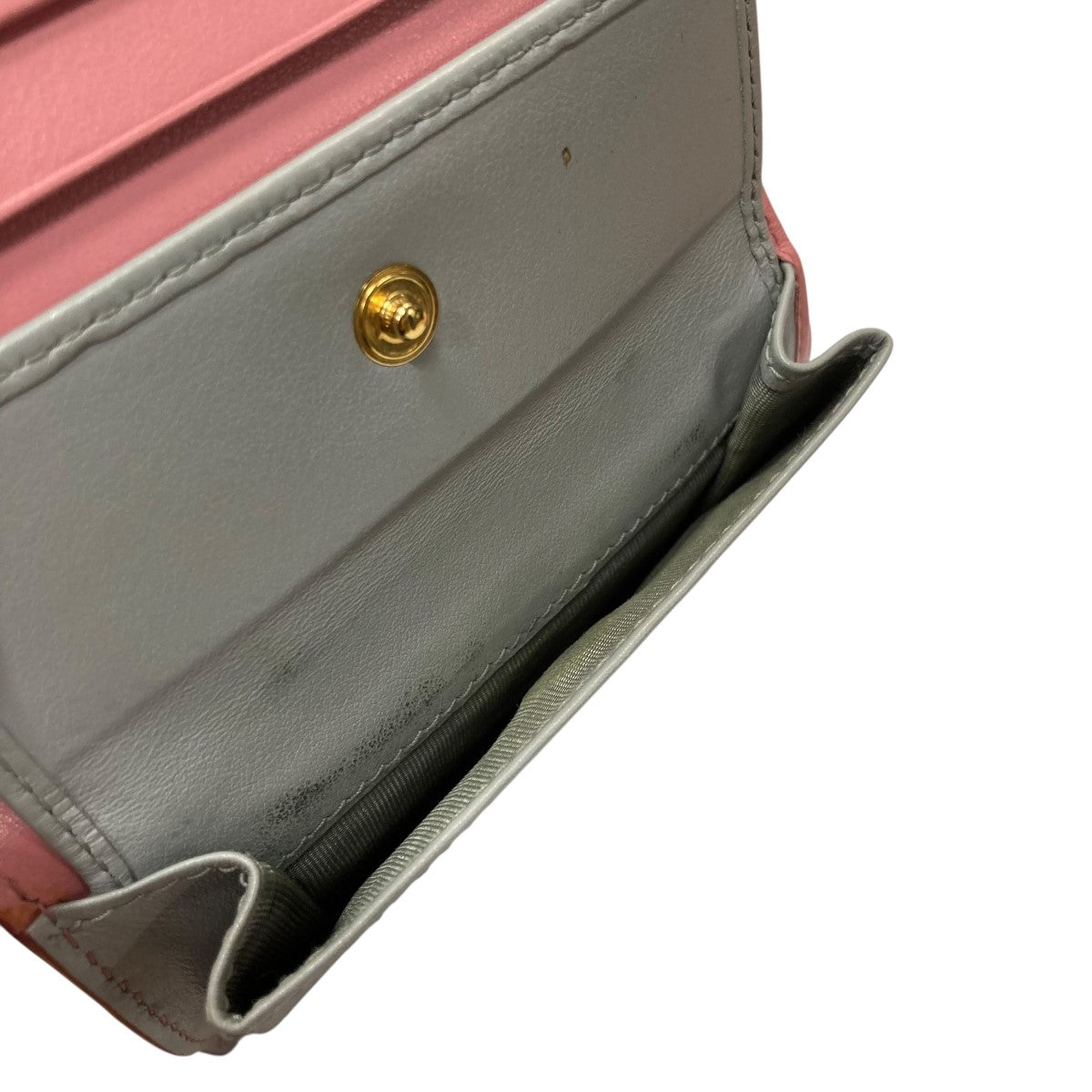 MIU MIU(ミュウミュウ) リボンコンパクトウォレット 二つ折り財布