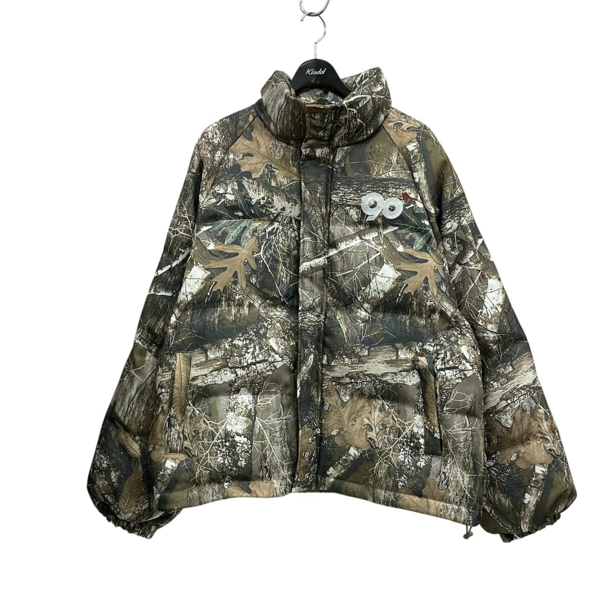 ツリーカモ柄中綿ジャケットNN1549 90 Logo Rich Puffer Jacket