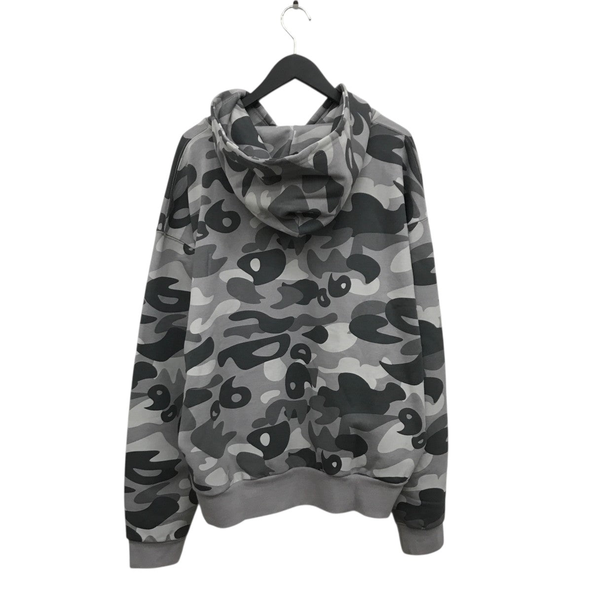 9090 カモ柄ジップアップスウェットNN1552 Original Camo Zip Hoodie 古着・中古-2枚目のアイテム画像