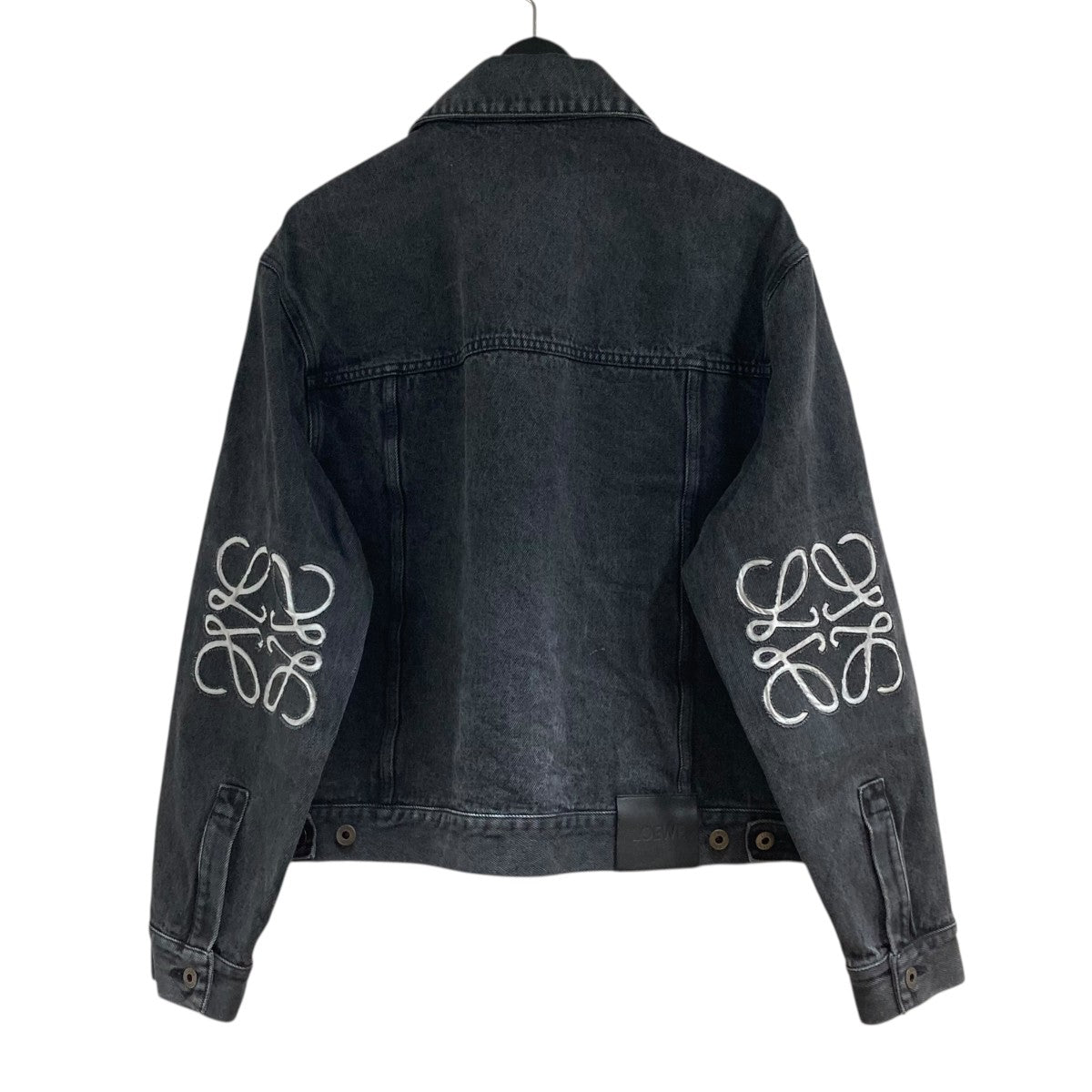 未使用級 LOEWE 23AW アナグラム ロゴ デニム トラッカージャケット アナグラム ジャケット（デニム） ブルー - LOEWE