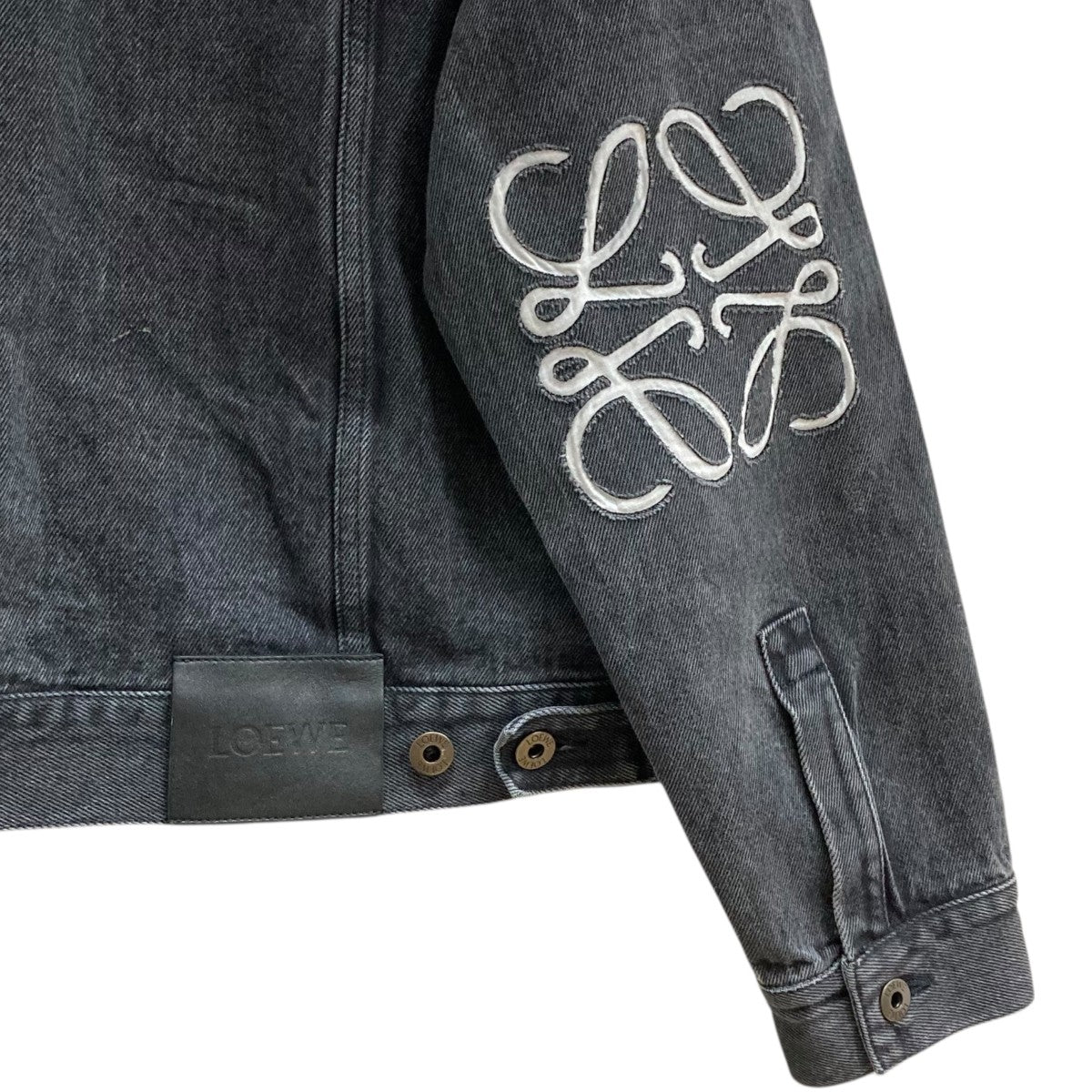 LOEWE(ロエベ) アナグラム トラッカーデニムジャケットH526Y50W26