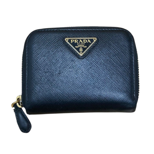 PRADA(プラダ) サフィアーノ トライアングルプレート コインケース