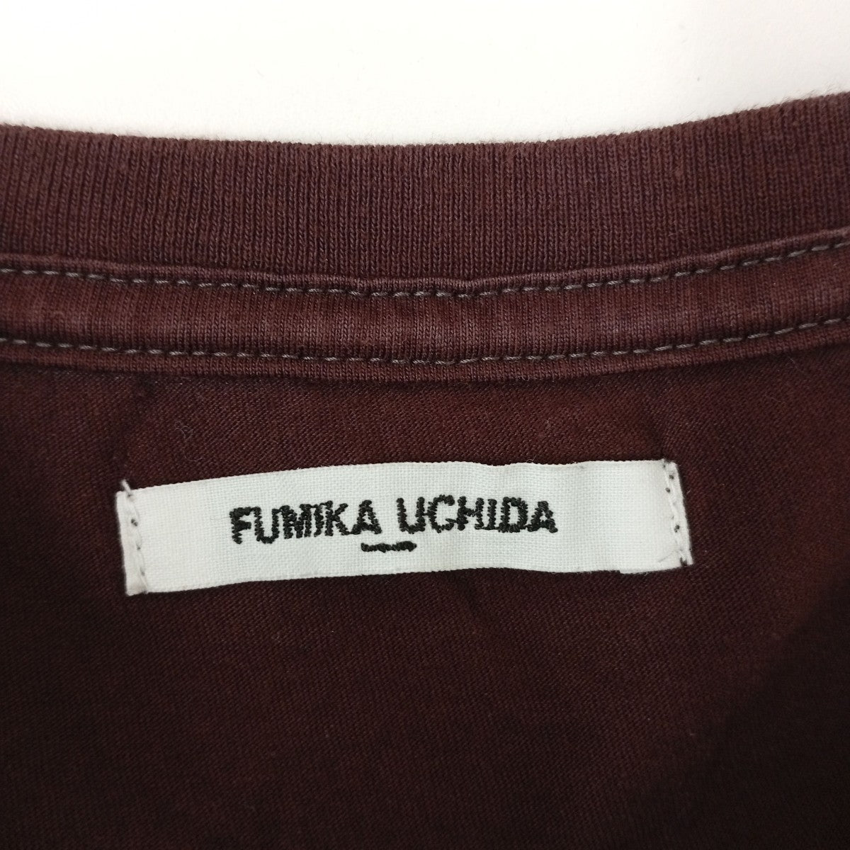 FUMIKA UCHIDA ダブルスリーブワンショルダーTシャツFU-L-CT004 DOUBLE SLEEVE ONE SHOULERTEE 古着・中古-5枚目のアイテム画像