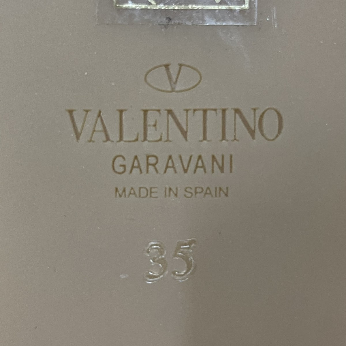 VALENTINO ロックスタッズプラットフォームサンダル 古着・中古-8枚目のアイテム画像