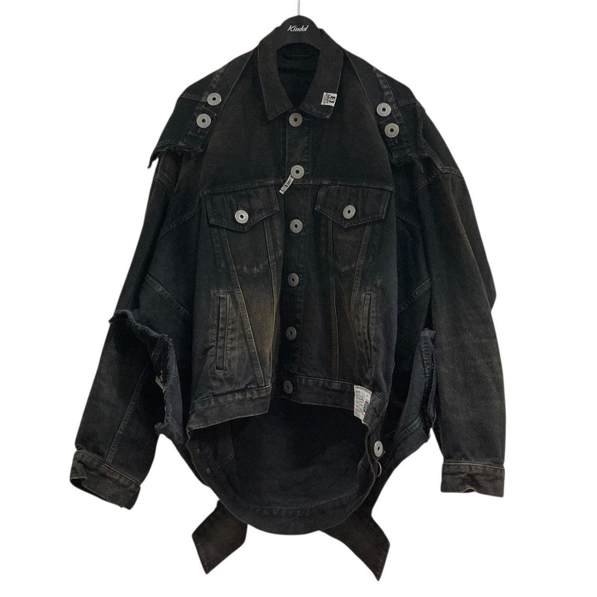 Maison MIHARA YASUHIRO 25AW｢Reverse-Back Denim Jacket｣デニムジャケットA15BL022 古着・中古-1枚目のアイテム画像