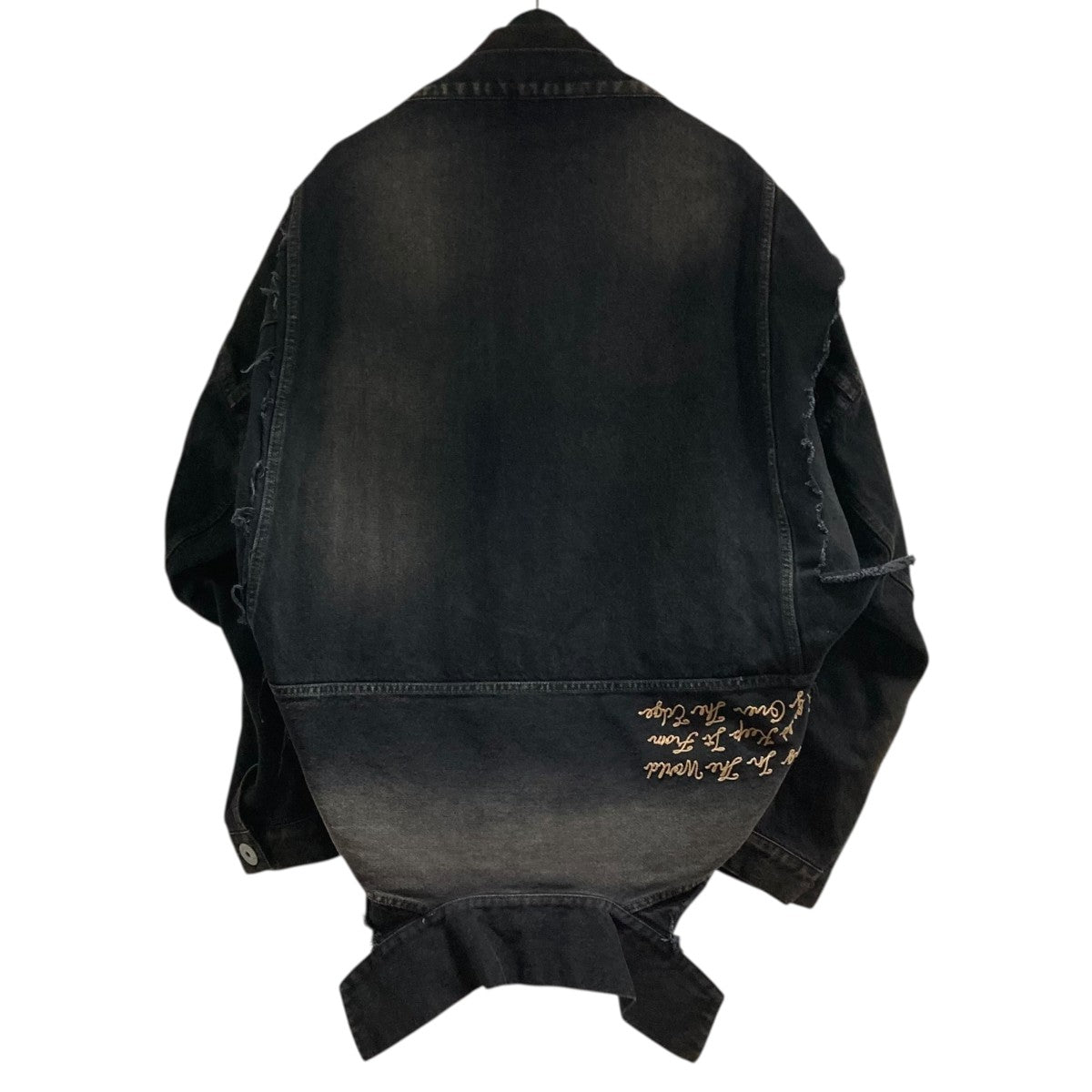 Maison MIHARA YASUHIRO 25AW｢Reverse-Back Denim Jacket｣デニムジャケットA15BL022 古着・中古-3枚目のアイテム画像
