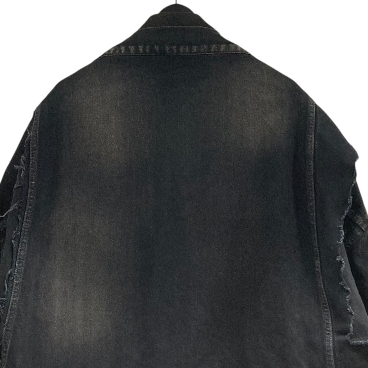 Maison MIHARA YASUHIRO 25AW｢Reverse-Back Denim Jacket｣デニムジャケットA15BL022 古着・中古-4枚目のアイテム画像