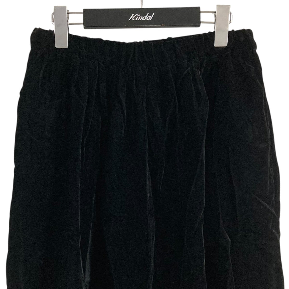 BLACK COMME des GARCONS(ブラックコムデギャルソン) ベロアスカート1D