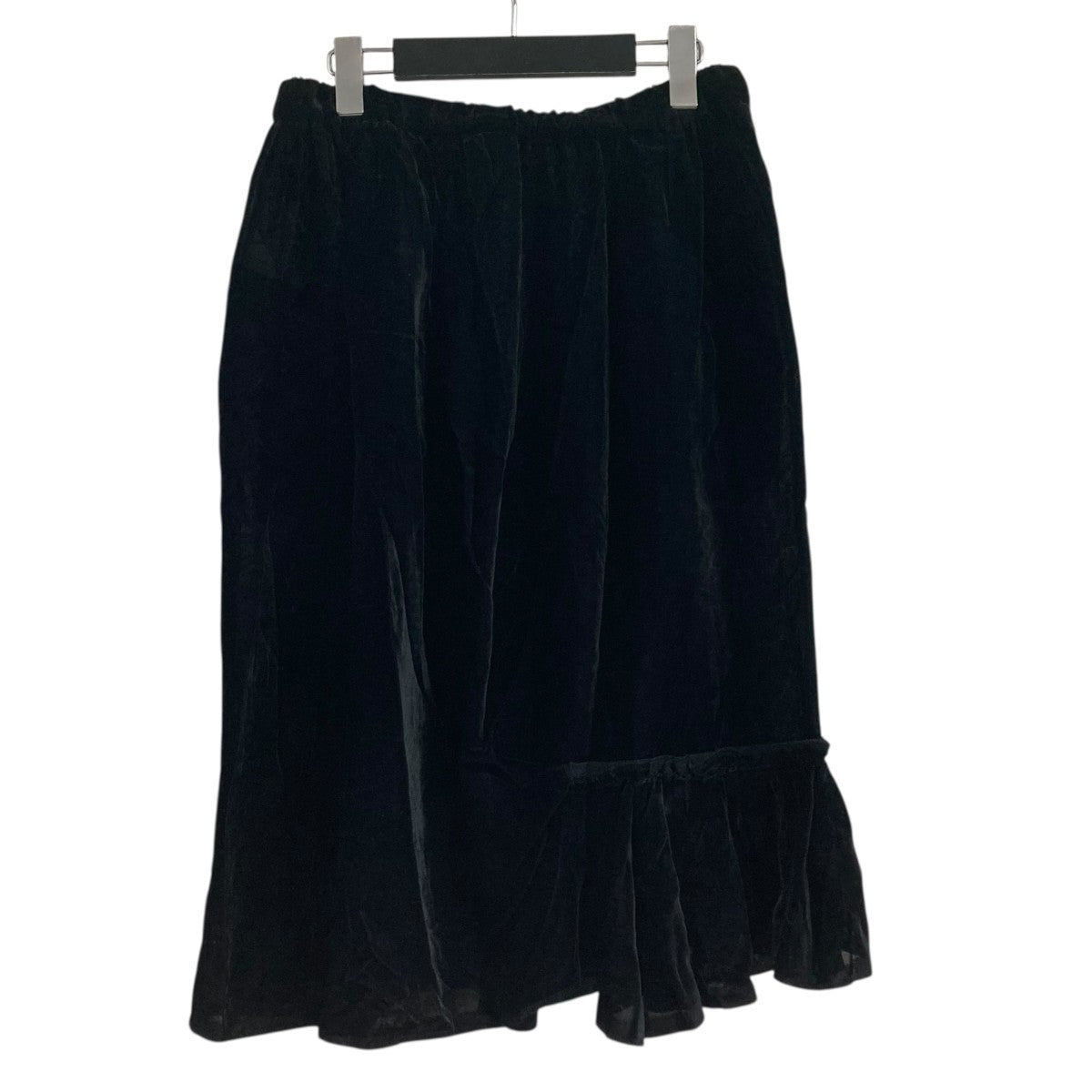 BLACK COMME des GARCONS(ブラックコムデギャルソン) ベロアスカート1D