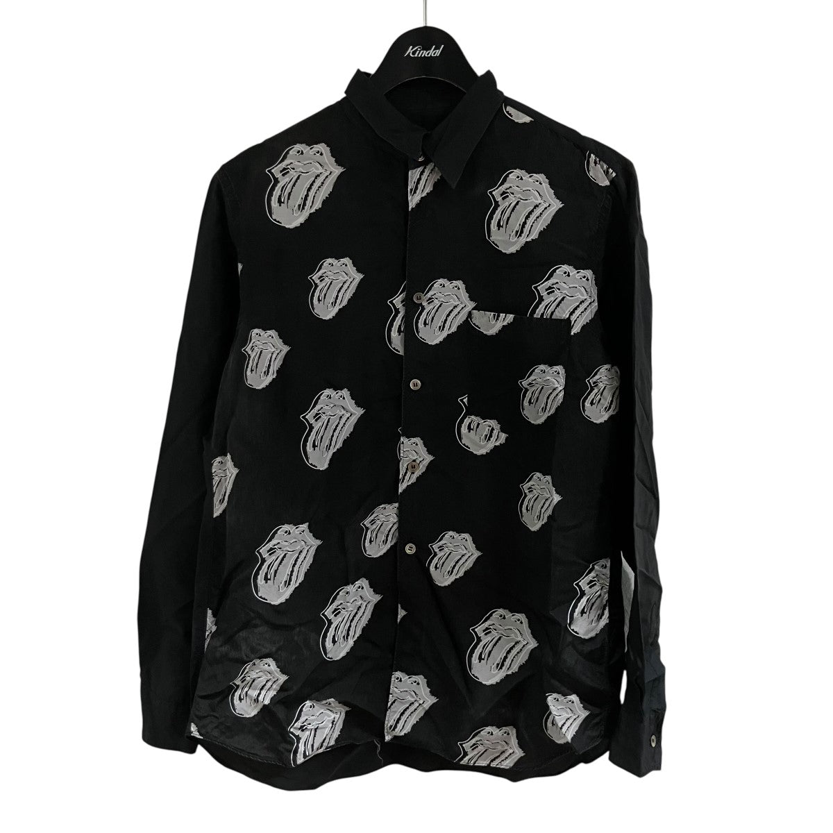 COMME des GARCONS HOMME PLUS 総柄長袖シャツ 古着・中古-1枚目のアイテム画像