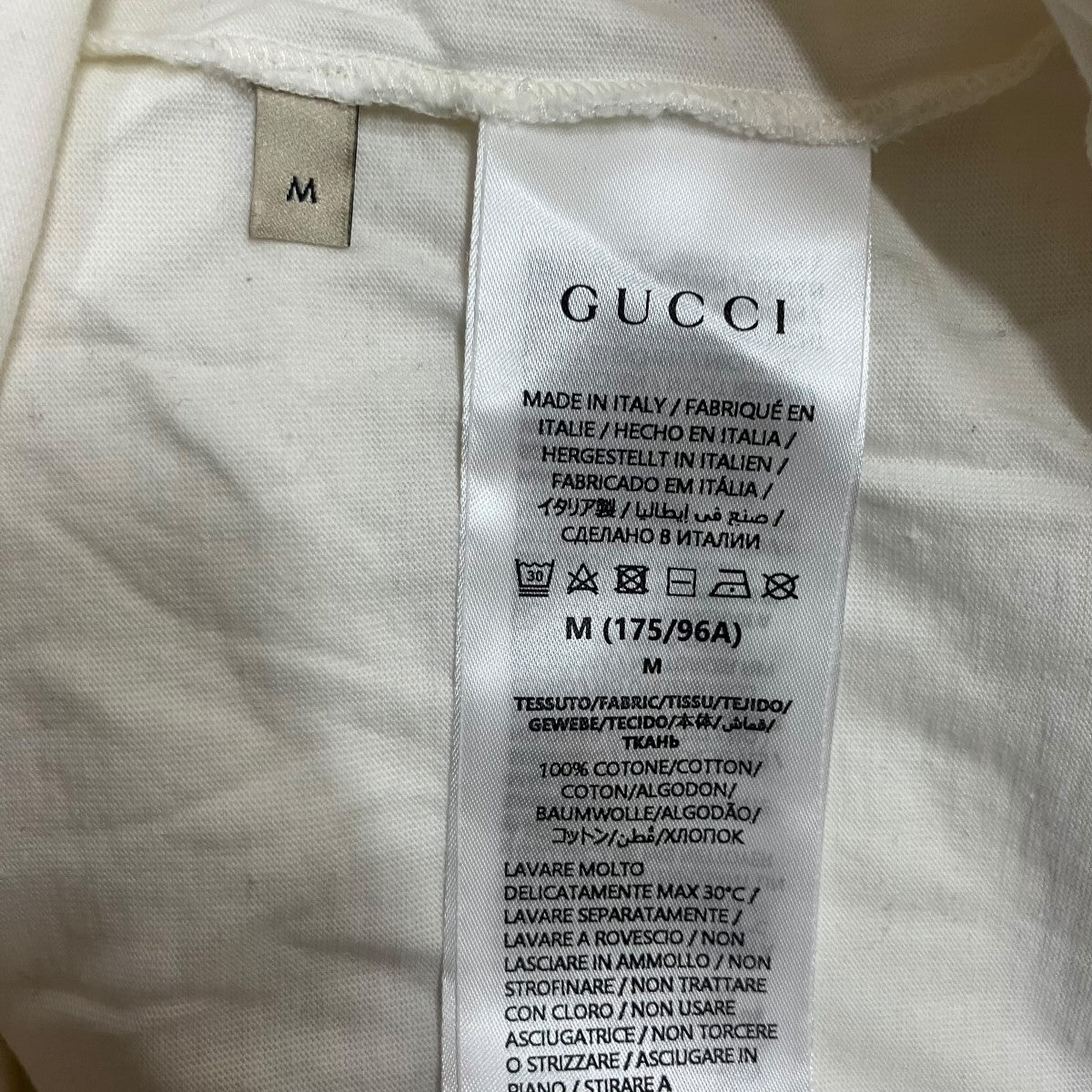 GUCCI ロゴTシャツ 古着・中古-6枚目のアイテム画像