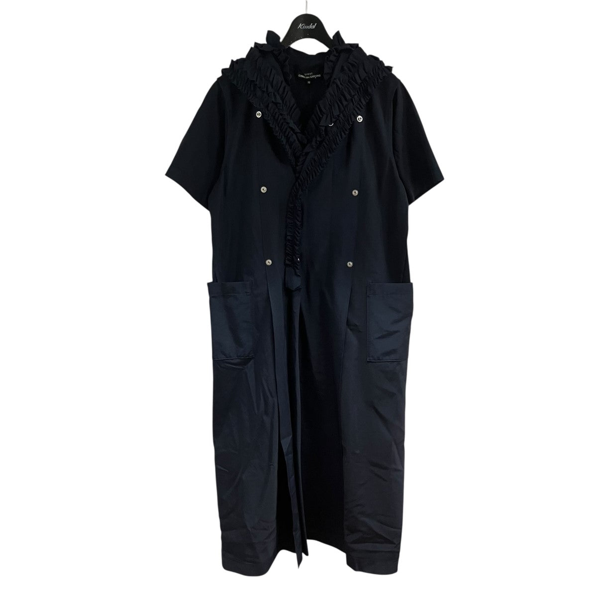 tricot COMME des GARCONS フリルデザイン半袖ワンピース 古着・中古-1枚目のアイテム画像