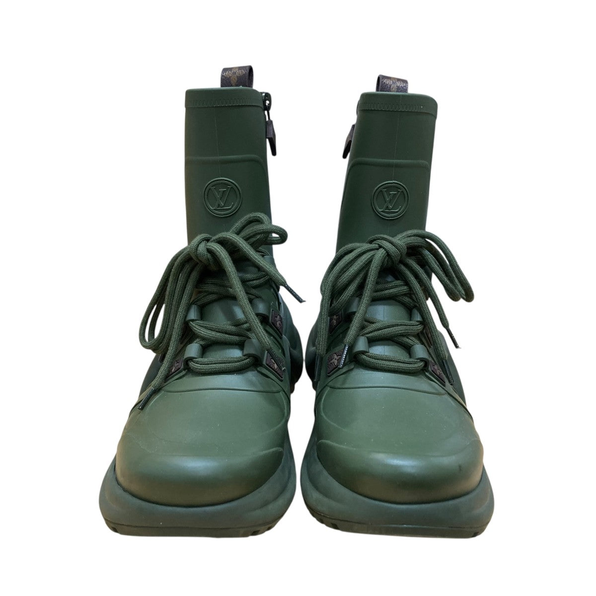 未使用　鑑定済み✨　ルイヴィトン　アークライト　レインブーツ　23.5cm相当 未使用鑑定済み✨ルイヴィトンアークライトレインブーツ23.5cm相当