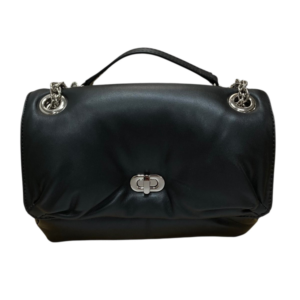 Maison MIHARA YASUHIRO ｢゛TOY” Soft Serve Handle Chain Shoulder Bag｣レザーバッグA15BG701 古着・中古-2枚目のアイテム画像
